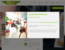 Tablet Screenshot of bodyfit-hdh.de